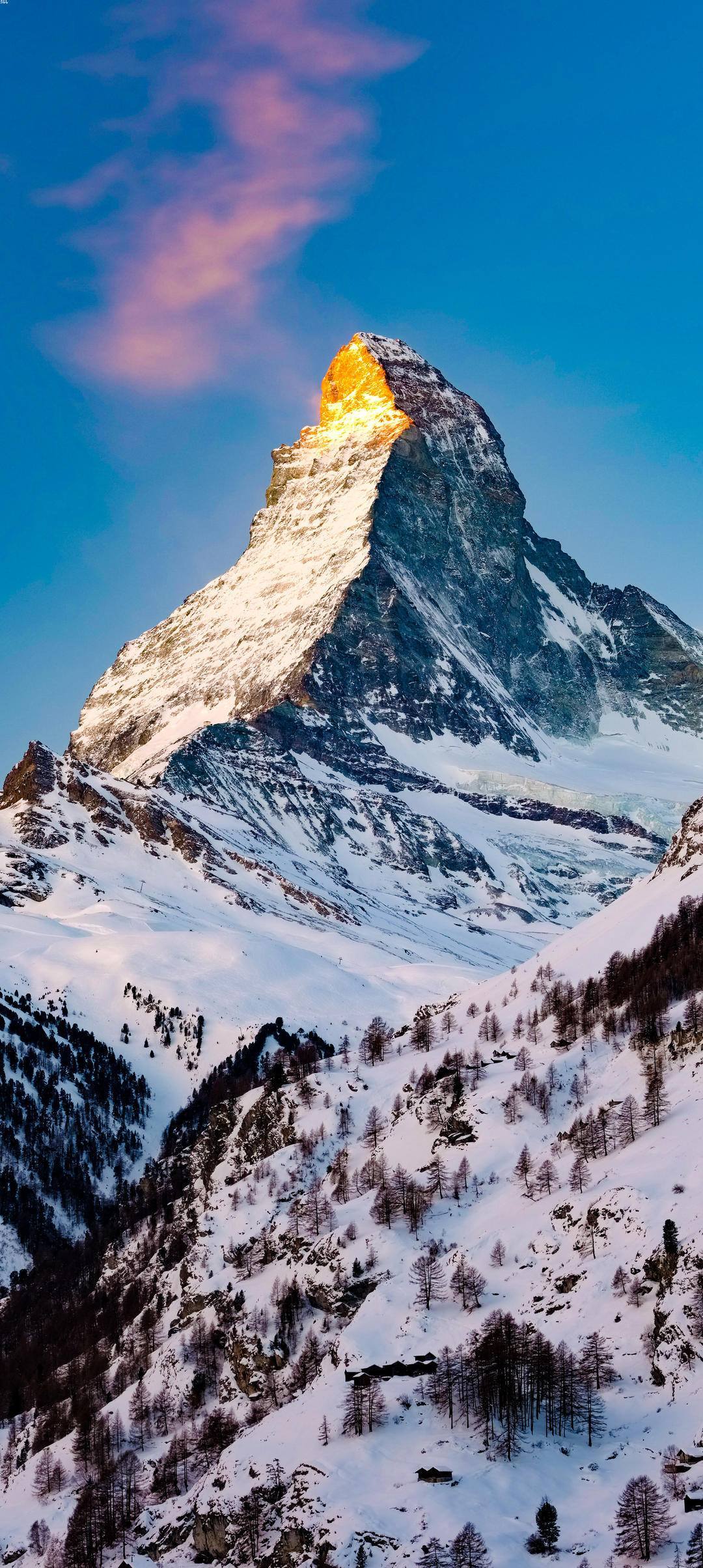 苹果景深壁纸雪山壁纸预览